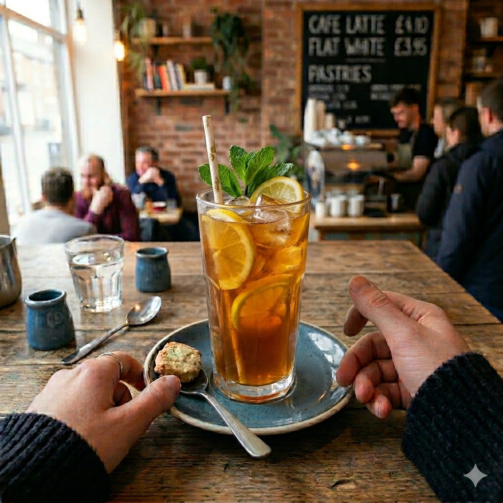 Lemon Tea Ice segar citrus